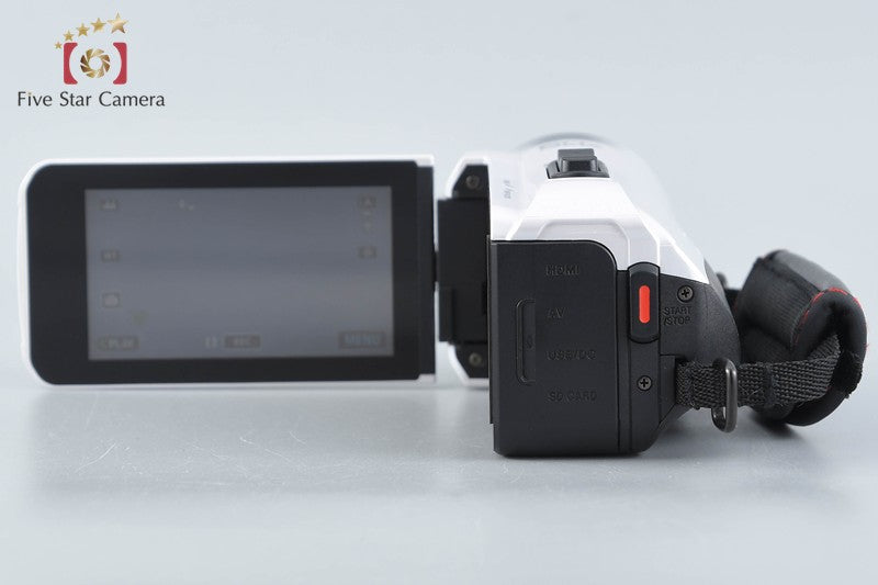 JVC Everio GZ-F200 Pearl White Digital High Definition Video Camera