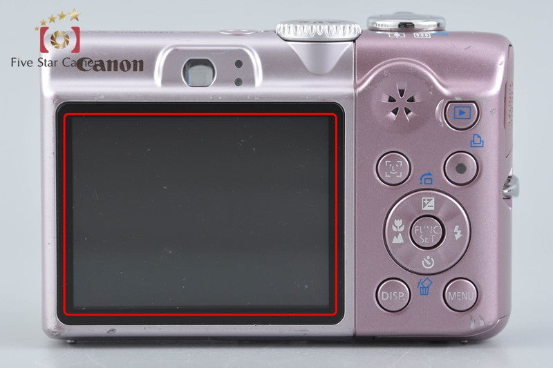Canon PowerShot A1100 IS Pink 12.1 MP Digital Camera