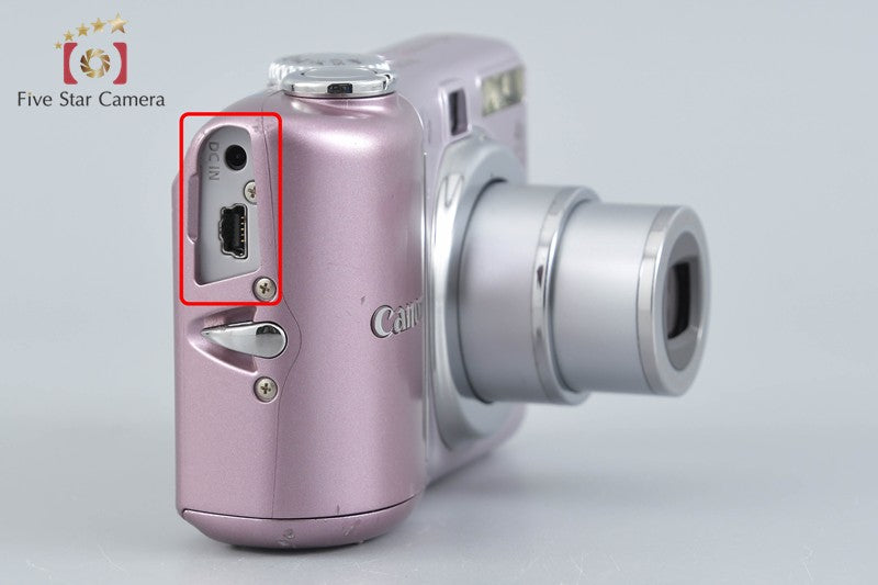 Canon PowerShot A1100 IS Pink 12.1 MP Digital Camera