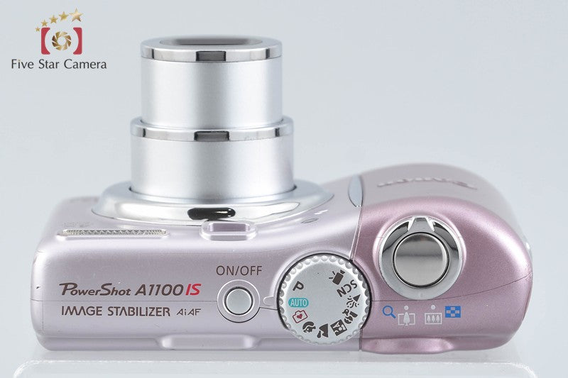 Canon PowerShot A1100 IS Pink 12.1 MP Digital Camera