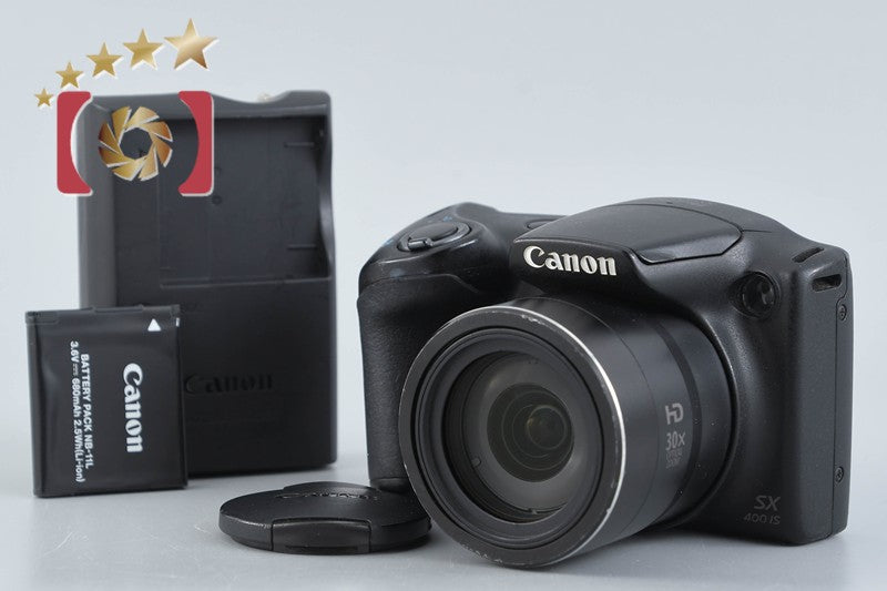 Canon PowerShot SX400 IS Black 16.0 MP Digital Camera