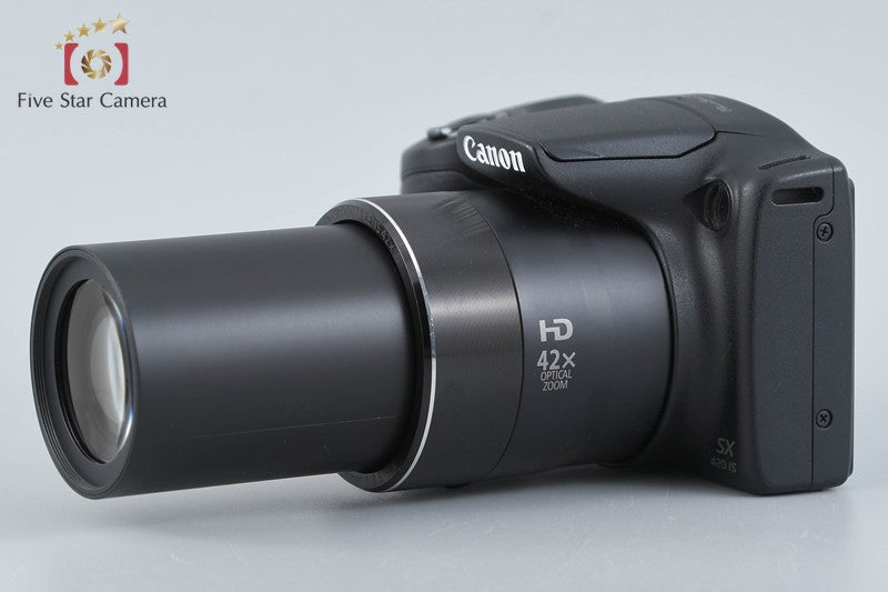Canon PowerShot SX420 IS Black 20.0 MP Digital Camera