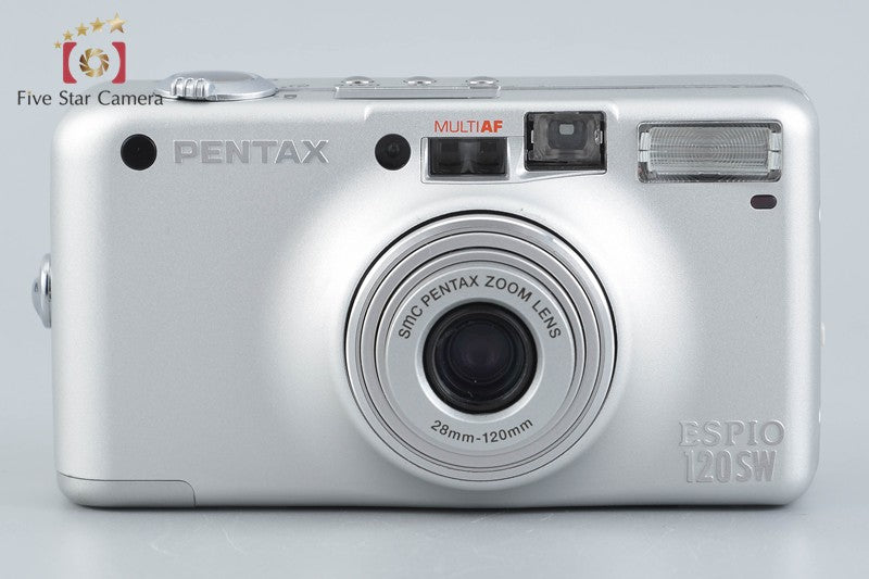 Pentax ESPIO 120SW Silver 35mm Point & Shoot Film Camera