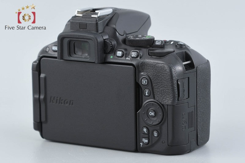 Nikon D5500 Black 24.2 MP Digital SLR Camera Body