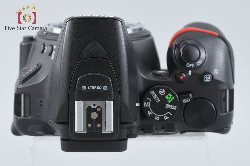 Nikon D5500 Black 24.2 MP Digital SLR Camera Body