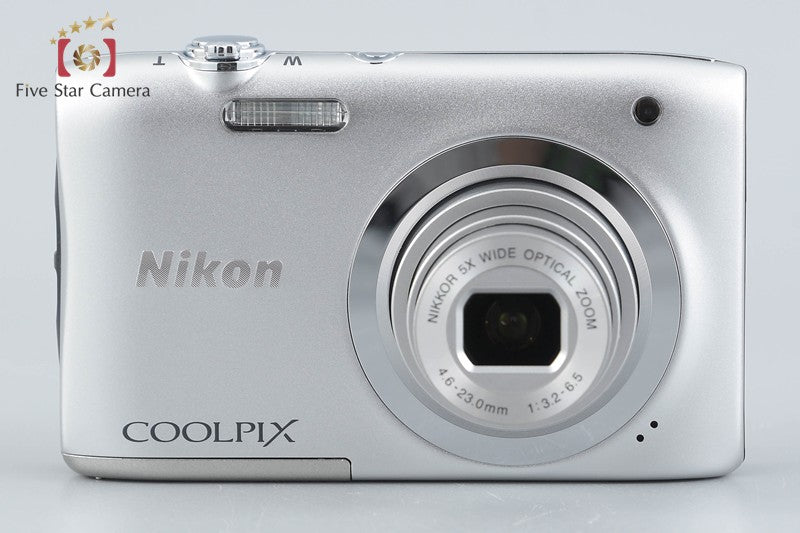 Nikon COOLPIX A100 Silver 20.0 MP Digital Camera w/ Box