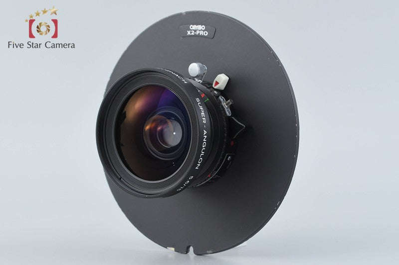 Schneider SUPER-ANGULON 75mm f/5.6 MC CAMBO X2-PRO Lens board