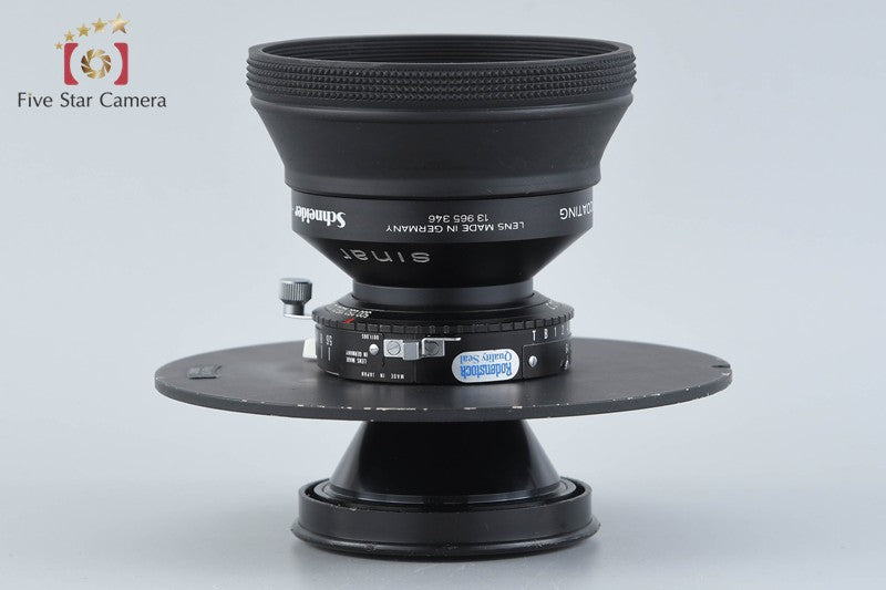 Schneider SUPER-ANGULON 75mm f/5.6 MC CAMBO X2-PRO Lens board