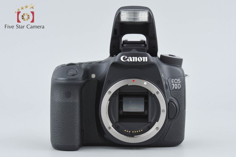 Canon EOS 70D 20.2 MP DSLR EF-S 18-55 55-250 Lenses w/ Box