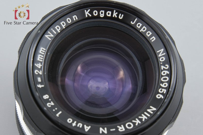 Nikon NIKKOR-N Auto 24mm f/2.8 Non Ai Lens