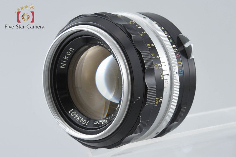 Nikon NIKKOR-S Auto 50mm f/1.4 Non Ai Lens