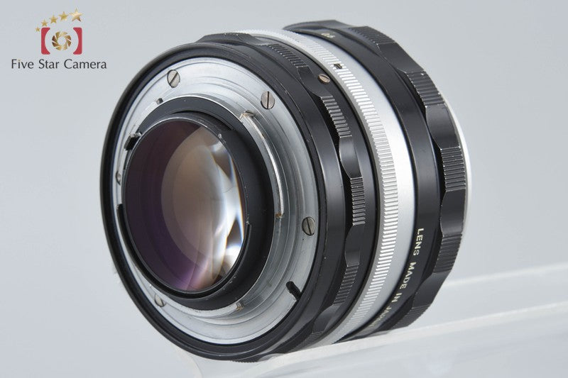 Nikon NIKKOR-S Auto 50mm f/1.4 Non Ai Lens