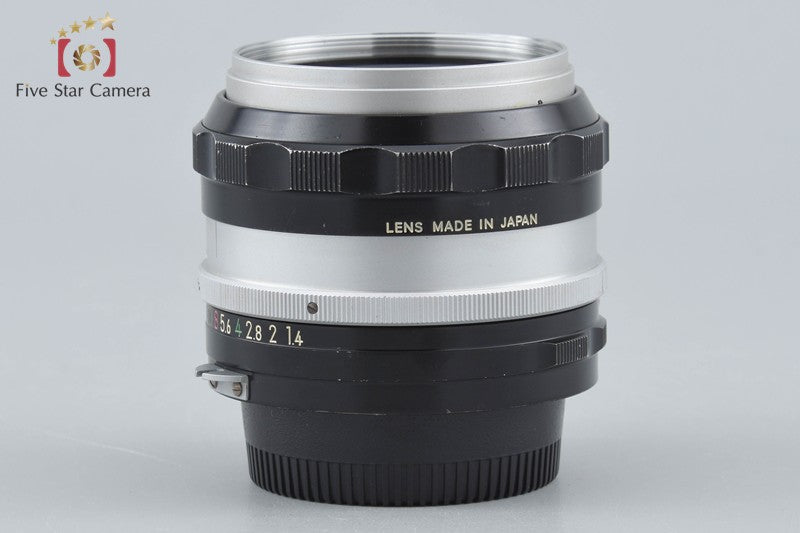 Nikon NIKKOR-S Auto 50mm f/1.4 Non Ai Lens