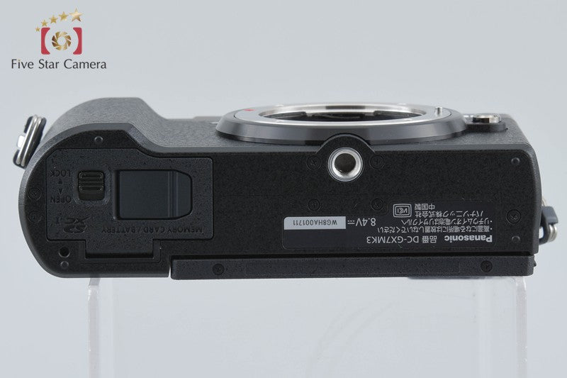 "Count 29" Panasonic LUMIX GX7 Mark III DC-GX7MK3 Black 20.3 MP Digital Camera