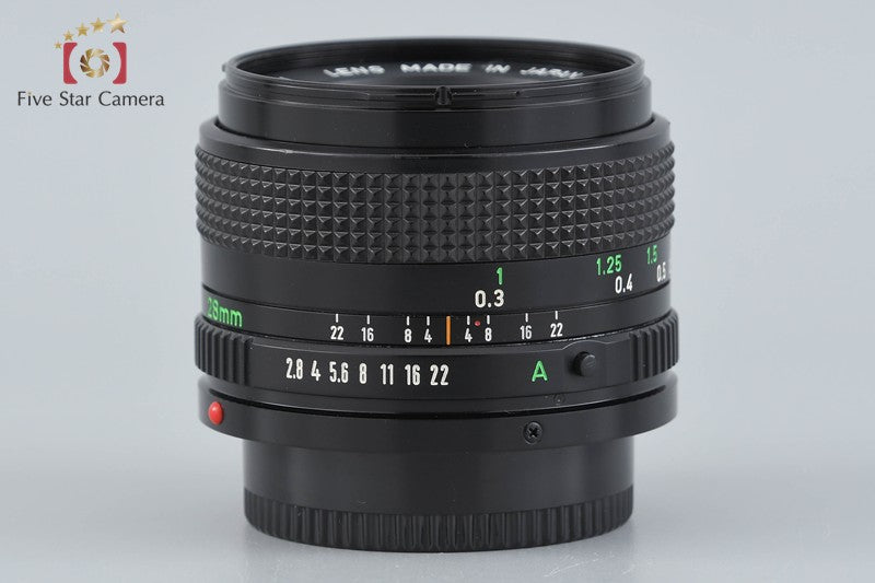 Canon New FD 28mm f/2.8
