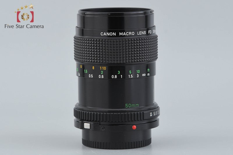 Canon New FD 50mm f/3.5 MACRO