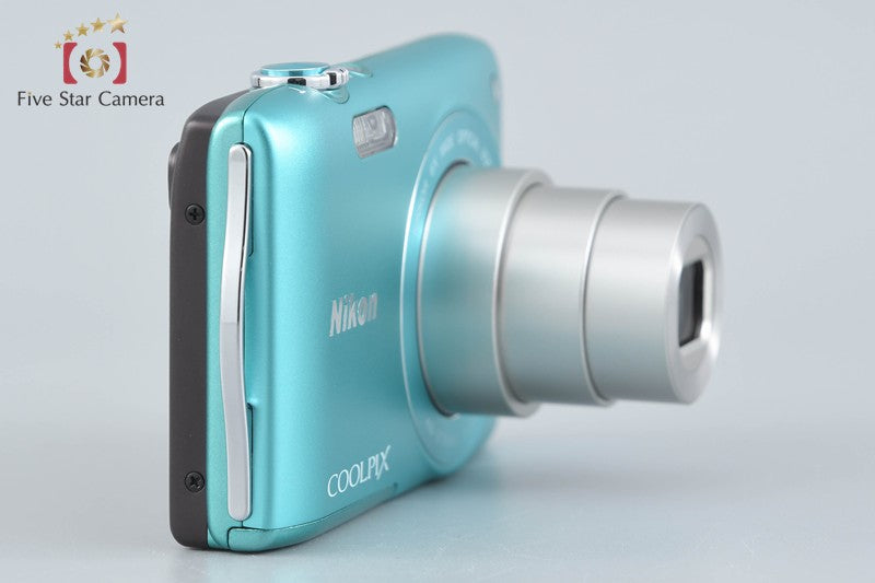 Nikon COOLPIX S3300 Mint Green 16.0 MP Digital Camera w/ Box