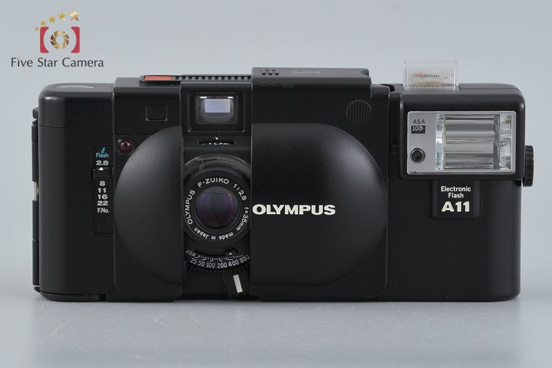 Olympus XA Black 35mm Point & Shoot Film Camera