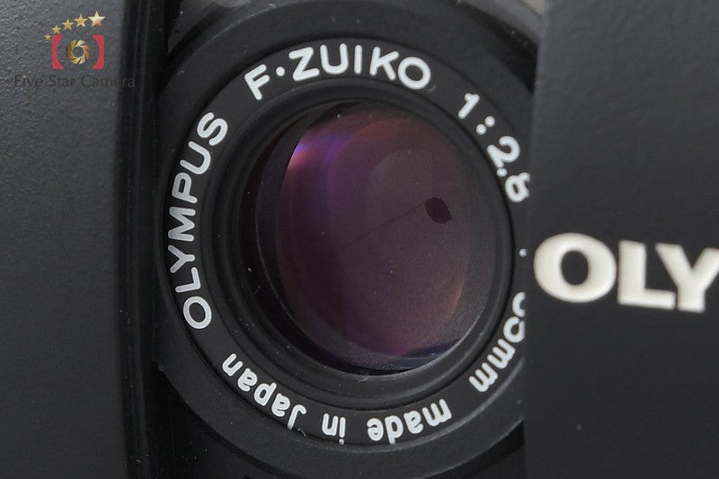 Olympus XA Black 35mm Point & Shoot Film Camera