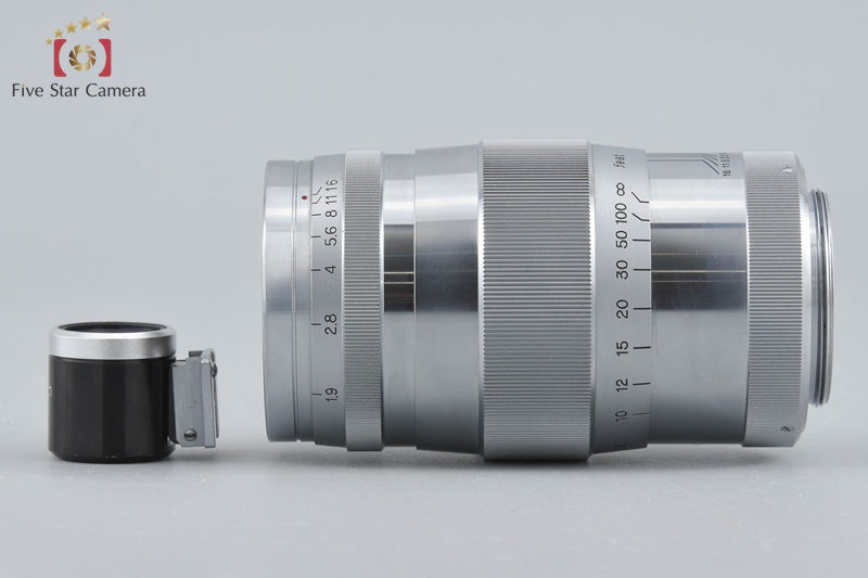 Canon 85mm f/1.9 L39 LTM Leica Thread Mount Lens w/ 85mm Viewfinder