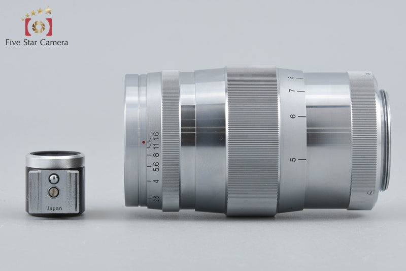 Canon 85mm f/1.9 L39 LTM Leica Thread Mount Lens w/ 85mm Viewfinder