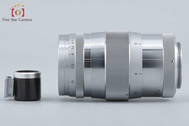 Canon 85mm f/1.9 L39 LTM Leica Thread Mount Lens w/ 85mm Viewfinder
