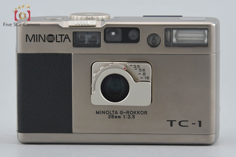 Minolta TC-1 35mm Point & Shoot Film Camera w/ Box