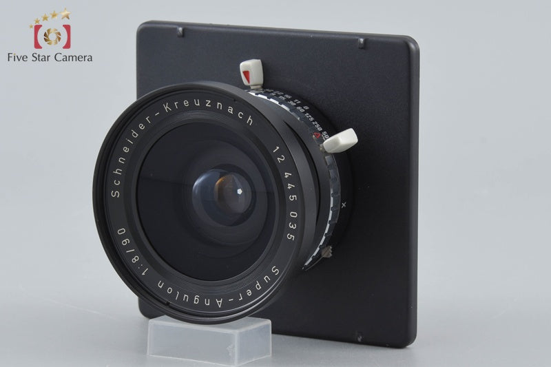 Schneider SUPER-ANGULON 90mm f/8 HORSEMAN Lens Board
