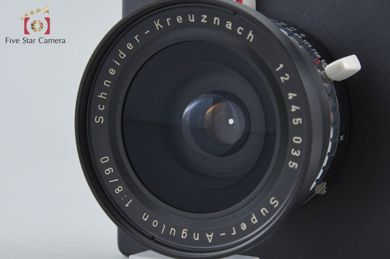 Schneider SUPER-ANGULON 90mm f/8 HORSEMAN Lens Board