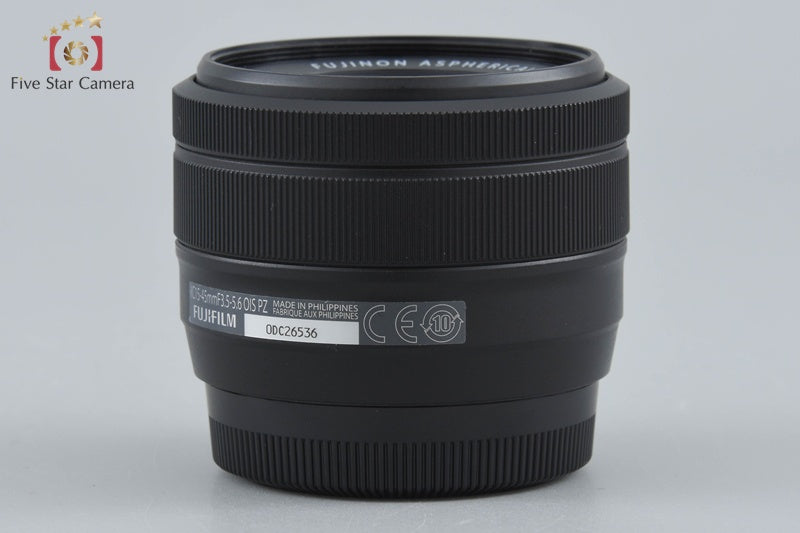 Fujifilm XC 15-45mm f/3.5-5.6 OIS PZ ASPHERICAL Black