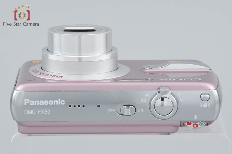 Panasonic LUMIX DMC-FX50 Misty Pink 7.2 MP Digital Camera