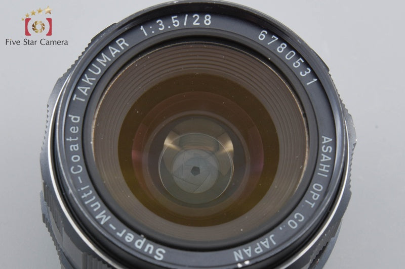 Pentax SMC TAKUMAR 28mm f/3.5 M42 Mount Lens