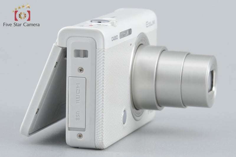 Casio HIGH SPEED EXILIM EX-ZR70 White 16.1 MP Digital Camera
