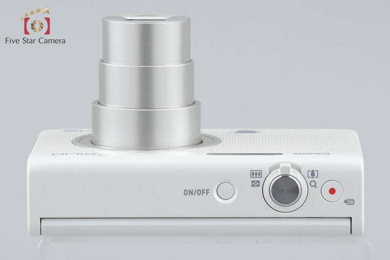 Casio HIGH SPEED EXILIM EX-ZR70 White 16.1 MP Digital Camera
