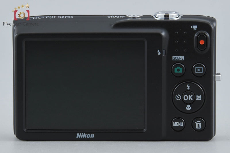 Nikon COOLPIX S2700 Black 16.0 MP Digital Camera International Model w/ Box