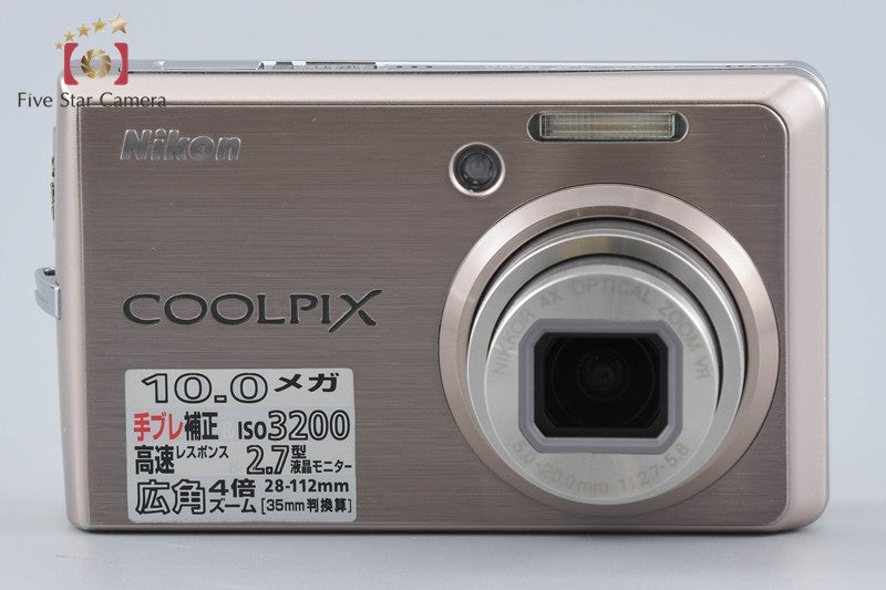 Nikon COOLPIX S600 Pink Gold 10.0 MP Digital Camera