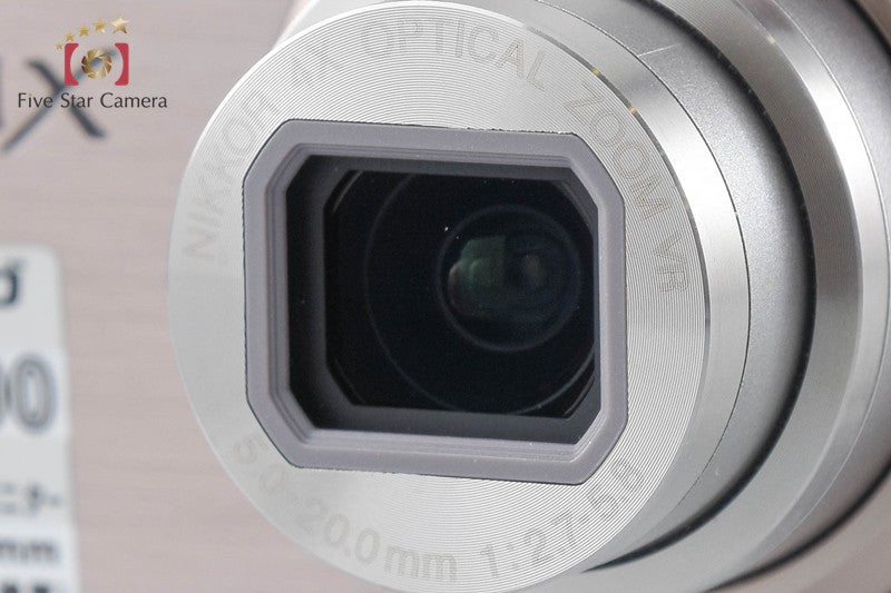 Nikon COOLPIX S600 Pink Gold 10.0 MP Digital Camera