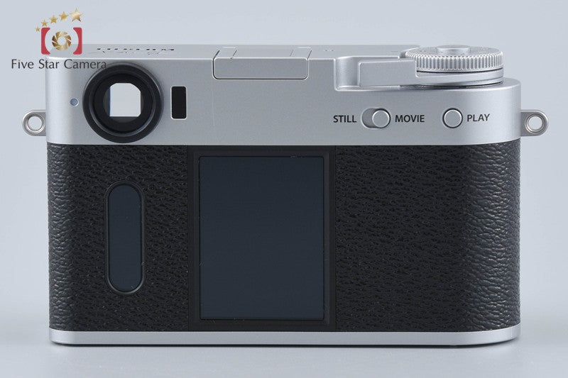 Fujifilm X half Silver 17.7 MP Digital Camera w/ Box