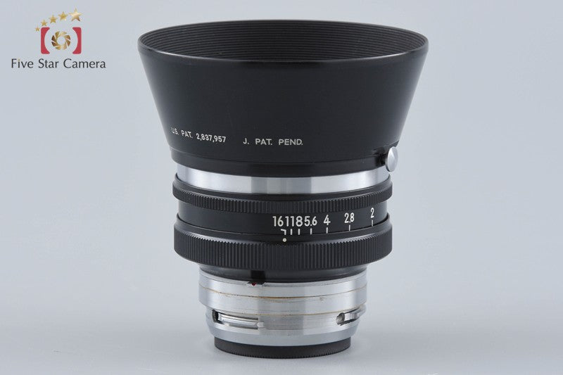 Nikon NIKKOR-S 50mm f/1.4 Nikon S Mount
