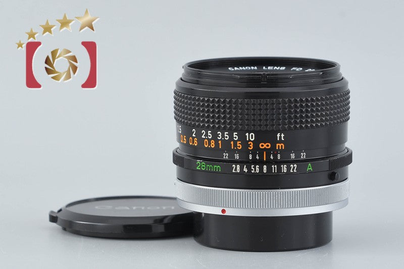 Canon FD 28mm f/2.8 S.C.