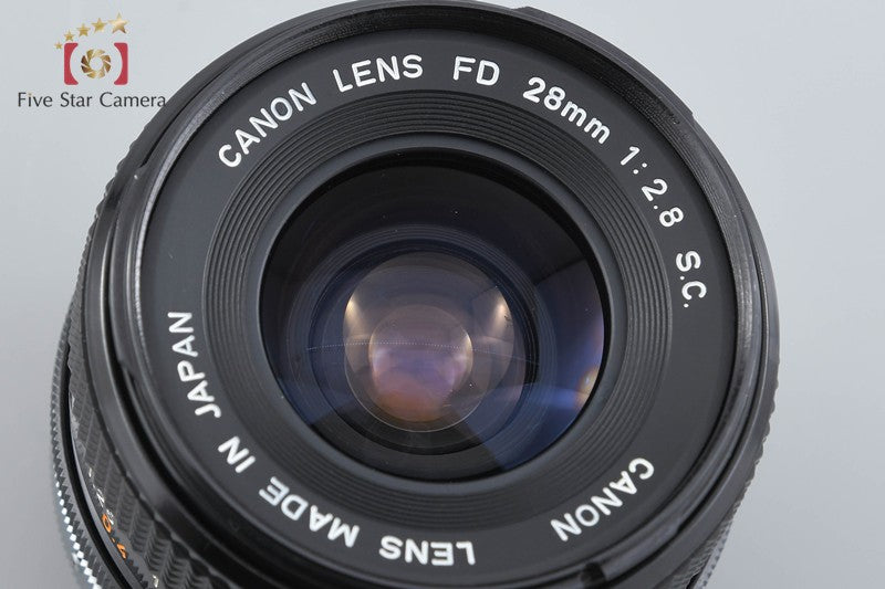 Canon FD 28mm f/2.8 S.C.