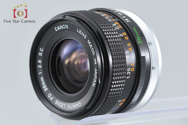 Canon FD 28mm f/2.8 S.C.