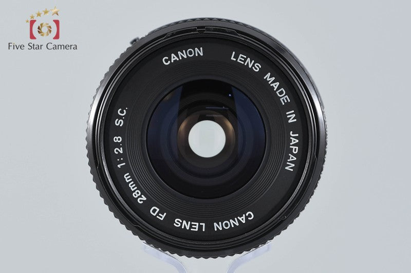 Canon FD 28mm f/2.8 S.C.