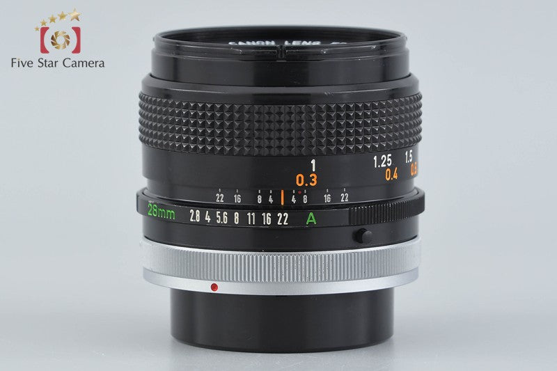 Canon FD 28mm f/2.8 S.C.