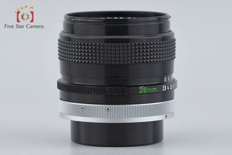 Canon FD 28mm f/2.8 S.C.