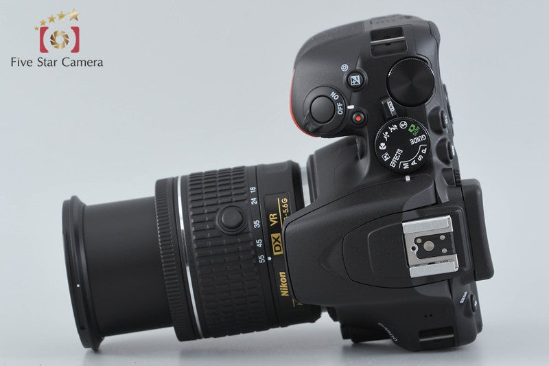 "Count 905" Nikon D3500 Black 24.8 MP DSLR Camera 18-55 VR Lens