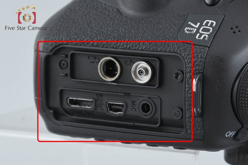 Canon EOS 7D 18.0 MP Digital SLR Camera Body