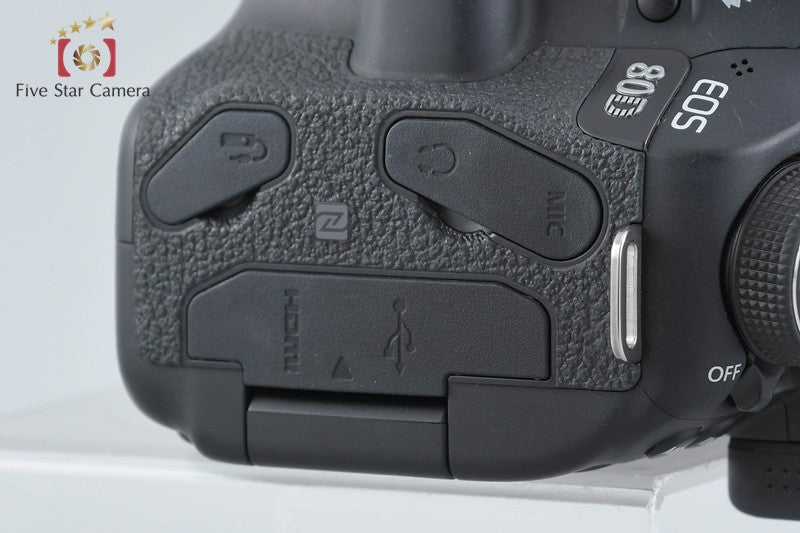 Canon EOS 80D 24.2 MP Digital SLR Camera Body