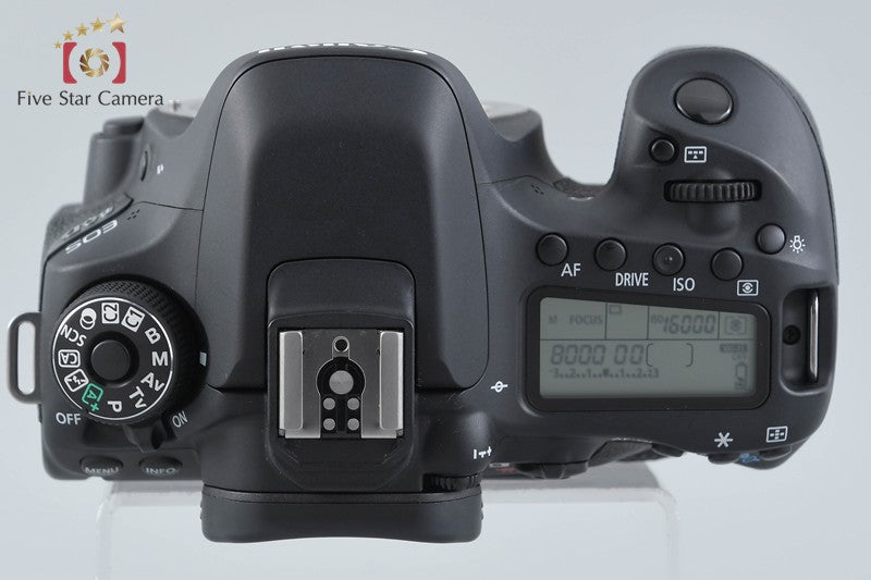 Canon EOS 80D 24.2 MP Digital SLR Camera Body