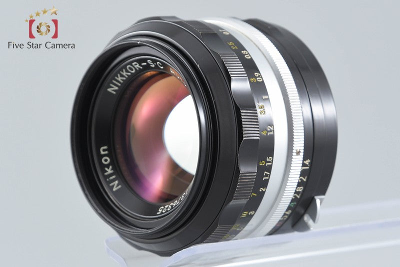 Nikon F2 Photomic Silver + NIKKOR-S.C Auto 50mm f/1.4 Non Ai Lens